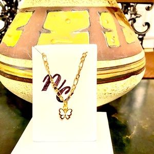 White and Gold Butterfly Anklet or Bracelets 🔥